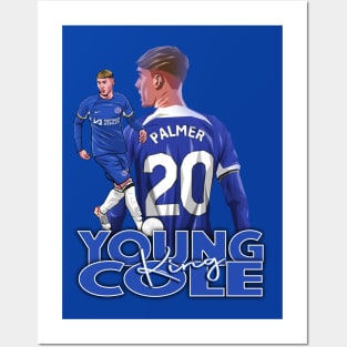 London Stamford Blues - Cole Palmer - YOUNG KING COLE Posters and Art